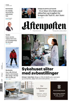 Cover of Aftenposten