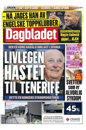 Cover of Dagbladet