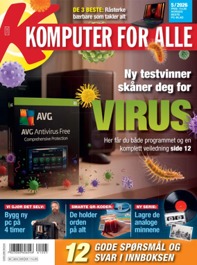 Cover of Komputer for alle (Norway)