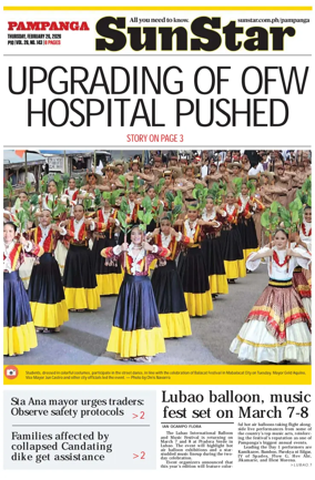 Cover of Sun.Star Pampanga