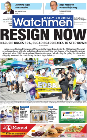 Cover of Watchmen Daily Journal