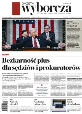 Cover of Gazeta Wyborcza