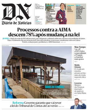 Cover of Diario de Noticias