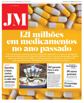 Cover of Jornal Madeira