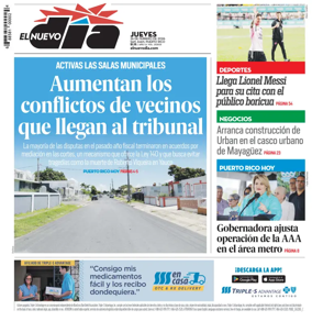Cover of El Nuevo Dia