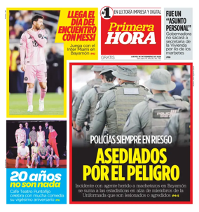 Cover of Primera Hora
