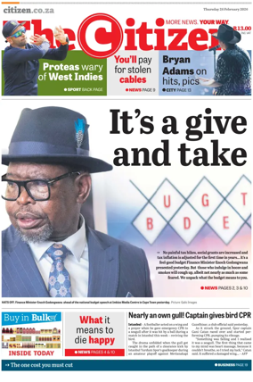 Cover of The Citizen (Gauteng)