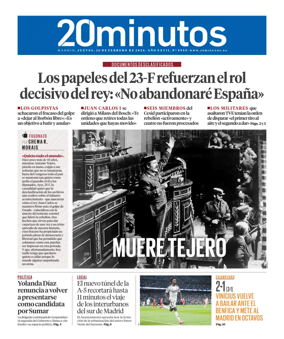 Cover of 20 Minutos Madrid