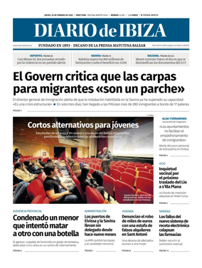 Cover of Diario de Ibiza