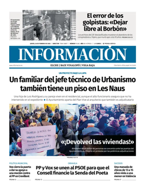 Cover of Diario Informacion (Elche y Vega Baja)