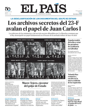 Cover of EL PAIS