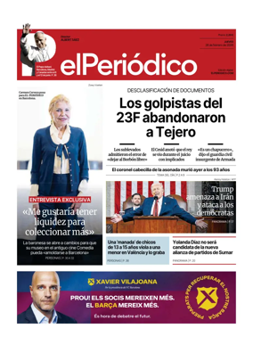 Cover of El Periodico - Castellano