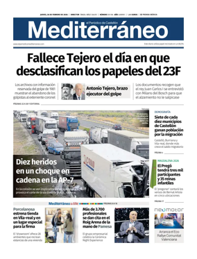 Cover of El Periodico Mediterraneo