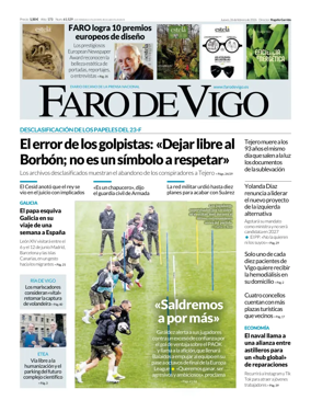 Cover of Faro de Vigo