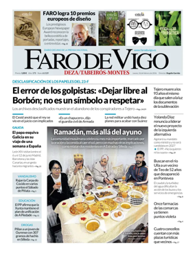 Cover of Faro de Vigo (Deza/Tabeiros-Montes)
