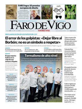 Cover of Faro de Vigo (Ourense)