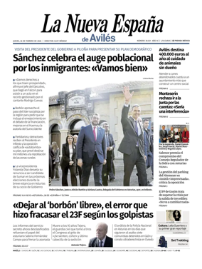 Cover of La Nueva Espana (Aviles)