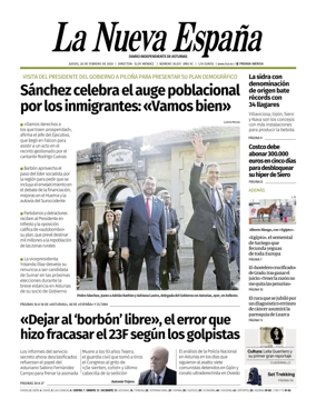 Cover of La Nueva Espana