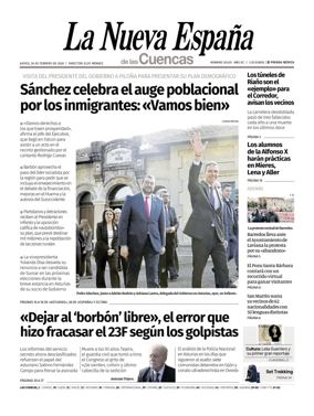 Cover of La Nueva Espana (Cuencas)