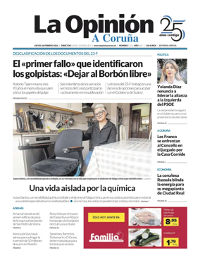 Cover of La Opinion de A Coruna