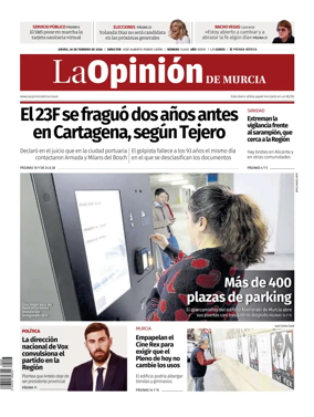 Cover of La Opinion de Murcia