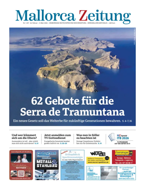 Cover of Mallorca Zeitung