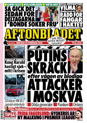Cover of Aftonbladet