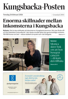 Cover of Kungsbacka-Posten
