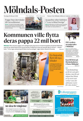 Cover of Molndals-Posten