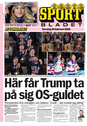 Cover of Sportbladet