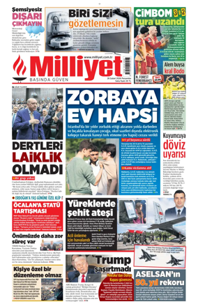 Cover of Milliyet