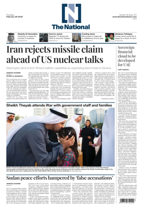 Cover of The National - News