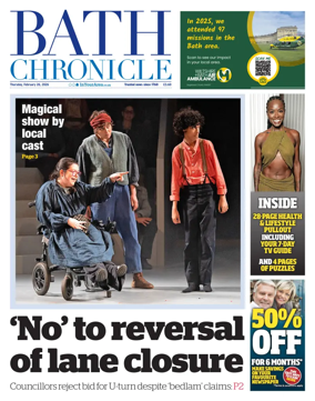 Cover of Bath Chronicle