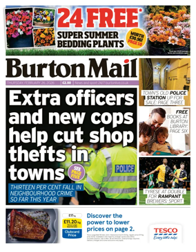 Cover of Burton Mail