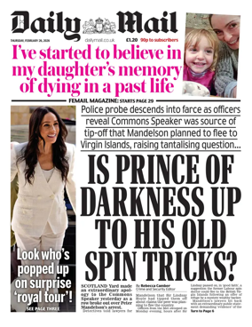 Cover of Daily Mail