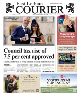 Cover of East Lothian Courier