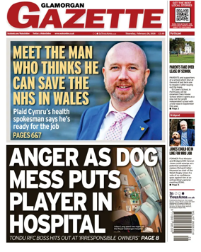 Cover of Glamorgan Gazette