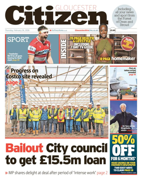 Cover of Gloucester Citizen