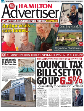 Cover of Hamilton Advertiser