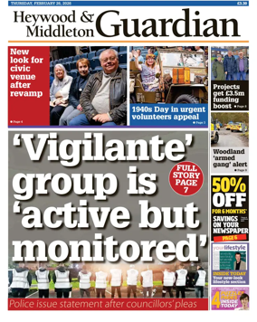 Cover of Heywood Advertiser