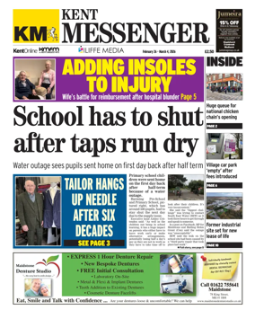 Cover of Kent Messenger Maidstone