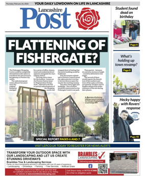 Cover of Lancashire Evening Post