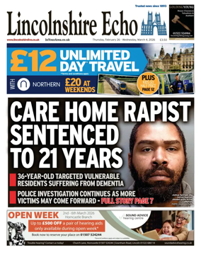 Cover of Lincolnshire Echo