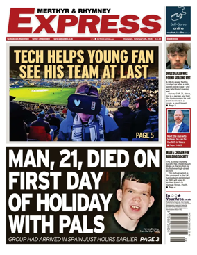 Cover of Merthyr Express