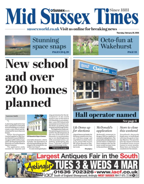 Cover of Mid Sussex Times