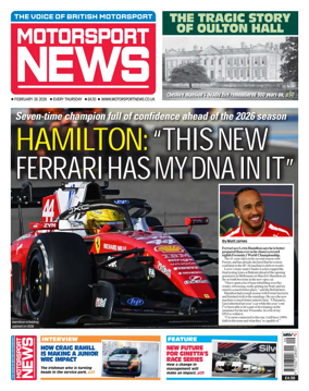 Cover of Motorsport News