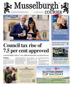 Cover of Musselburgh Courier