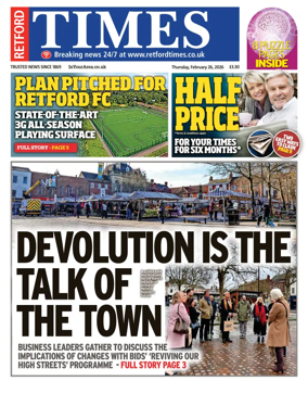 Cover of Retford Times