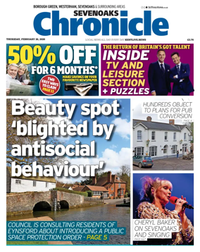 Cover of Sevenoaks Chronicle