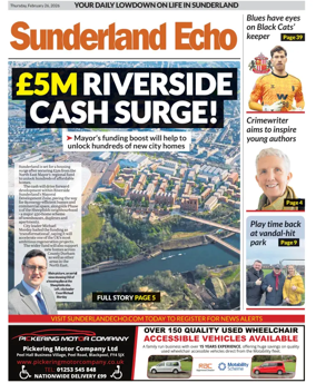Cover of Sunderland Echo